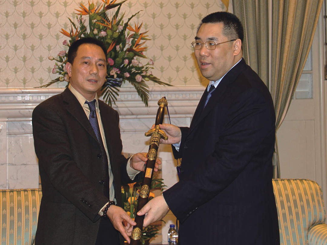 崔世安 ? 時(shí)任澳門特首